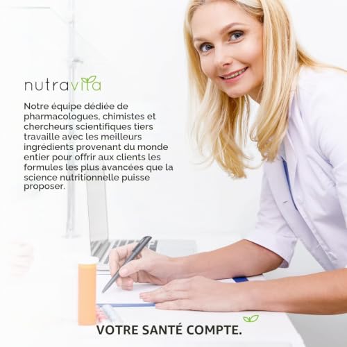 Nutravita Quercétine 500 mg - avec Vitamine C 80 mg - 120 Gélules Véganes – vue 9