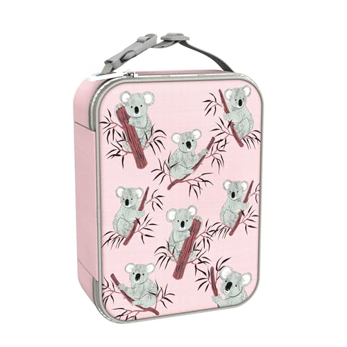ION8 Premium Lunch-Tasche, 3-Seitiger Reißverschluss, Flaschen-Netztasche, Namensschild, Lebensmittelechte Isolierung, Abwischbar… – Ansicht 1