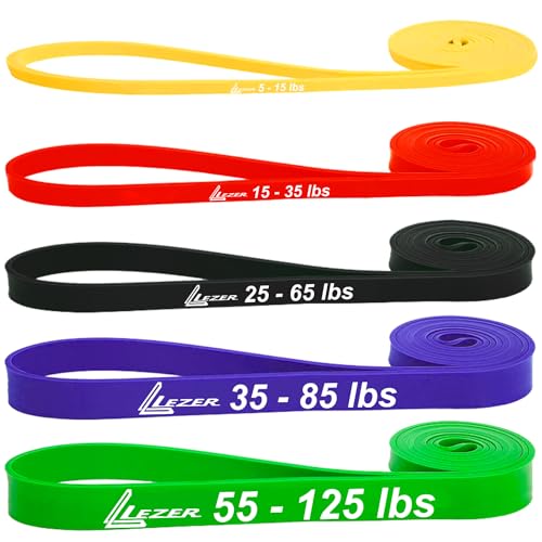 LEZER Resistance Bands for Working Out, Exercise Band, Pull Up