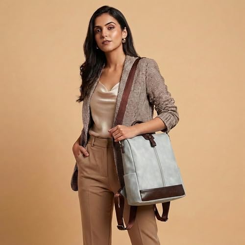 Image of VISMIINTREND Leather Backpack Bags for Women | College Backpack Bags for Girls | Ladies Purse Handbag | Gift for Woman
