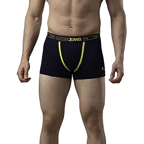 Image of Underjeans Men's Cotton Regular Fit Solid Trunk