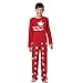 BaZhaHei-Navidad Familia Pijamas Ropa de Dormir Conjunto de Mujeres mamá Papá Noel...