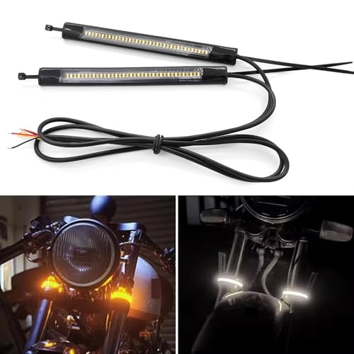 Clignotants universels moto et feu stop flexible pour customisation - 2