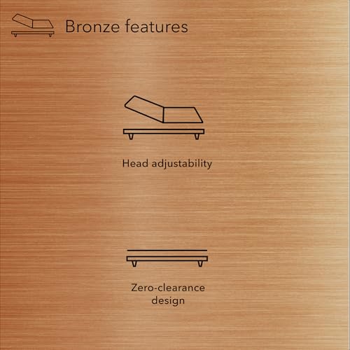 Beautyrest baselogic Level 1 Adjustable Base Bed Frame - Full - Head Adjustability, Wired Remote, Removable Legs for Zero-Clearance Design, and Foldable for Convenient Mobility and Storage by Beautyrest - Image 3