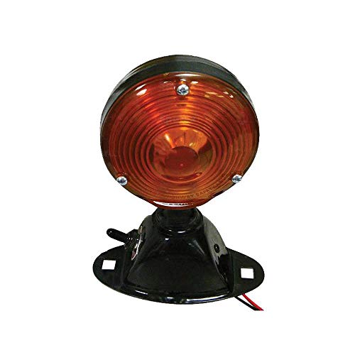 Light Assembly - 12V Safety Flasher w/Switch Round Fits Ford 4100 2600 4600 2810 7600 3500 2310 4000 4140 6700 2110 2120 3910 3600 2000 4610 5600 3610 7700 4110 6600 2610 7000 335 5000 3000 2910