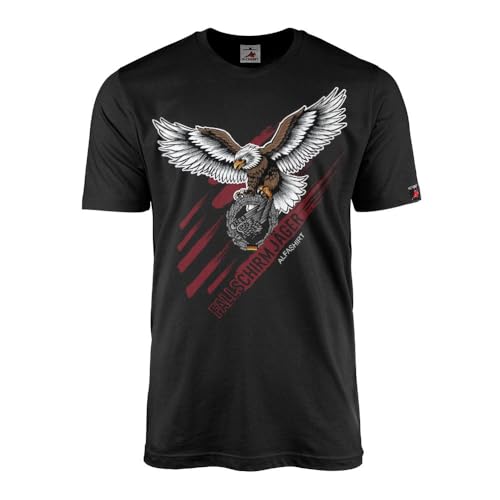 T-shirt de l'armée allemande parachutiste haut de gamme en maille robuste