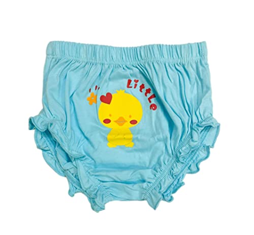 Image of heartbury Cute and Colorful Baby Girls Frill Panties 100% Organic Cotton Underwear /Rompers /Briefs /Panty /Bloomers
