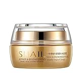 Skin Care Snail Repair Cream - Korean Moisturizer Night Cream Snail Mucin Extract - All In One...