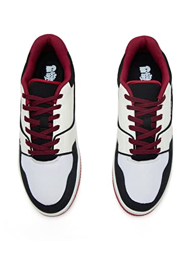 Image of The Souled Store Official Avengers: Quantum Realm Mens and Boys Regular fit Graphic Printed Multicolored Low Top Sneakers