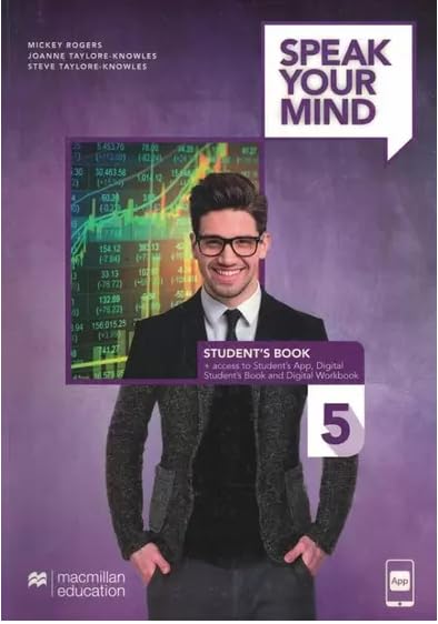  Speak Your Mind Level 5 Student’s Book + Access to Student’s App, Digital Student’s Book and Digital Workbook