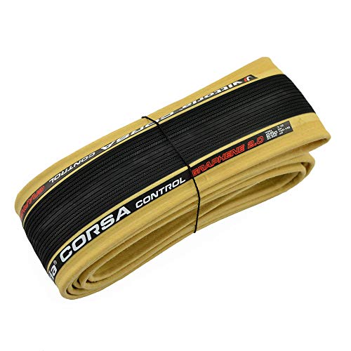Vittoria Corsa Control G2.0 700X25C Clincher Bicycle Tire 320Tpi, Skinwall And Black, 2 Tire, Vt2095 #TOP1