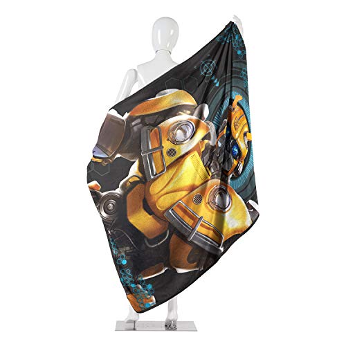 Hasbro's Transformers, "Be Alert" Micro Raschel Throw Blanket, 46" X 60", Multi Color #TOP3