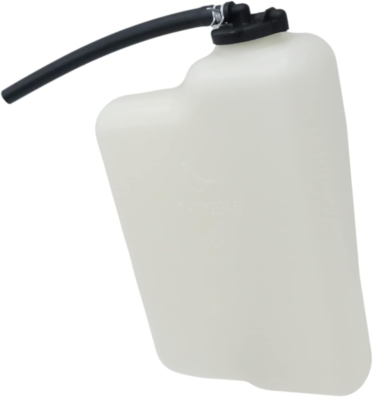 DAT AUTO PARTS Coolant Recovery Tank Radiator Overflow Bottle Reservoir With Cap Replacement For 1995-2004 Toyota Tacoma Pickup Truck White Textured Plastic TO3014108 164700C011
