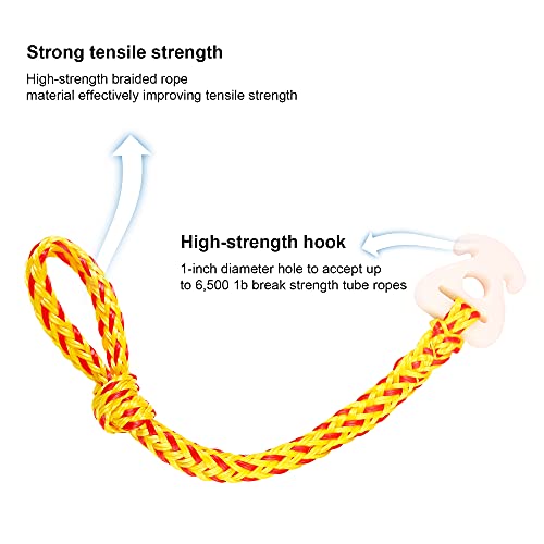 Towable Rope Connector For Tubing Boat Tubes Quick Connect Rope For Water Sports #TOP3