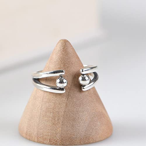 Bague S925 raffinée et alliance éternité ajustable pour une élégance durable