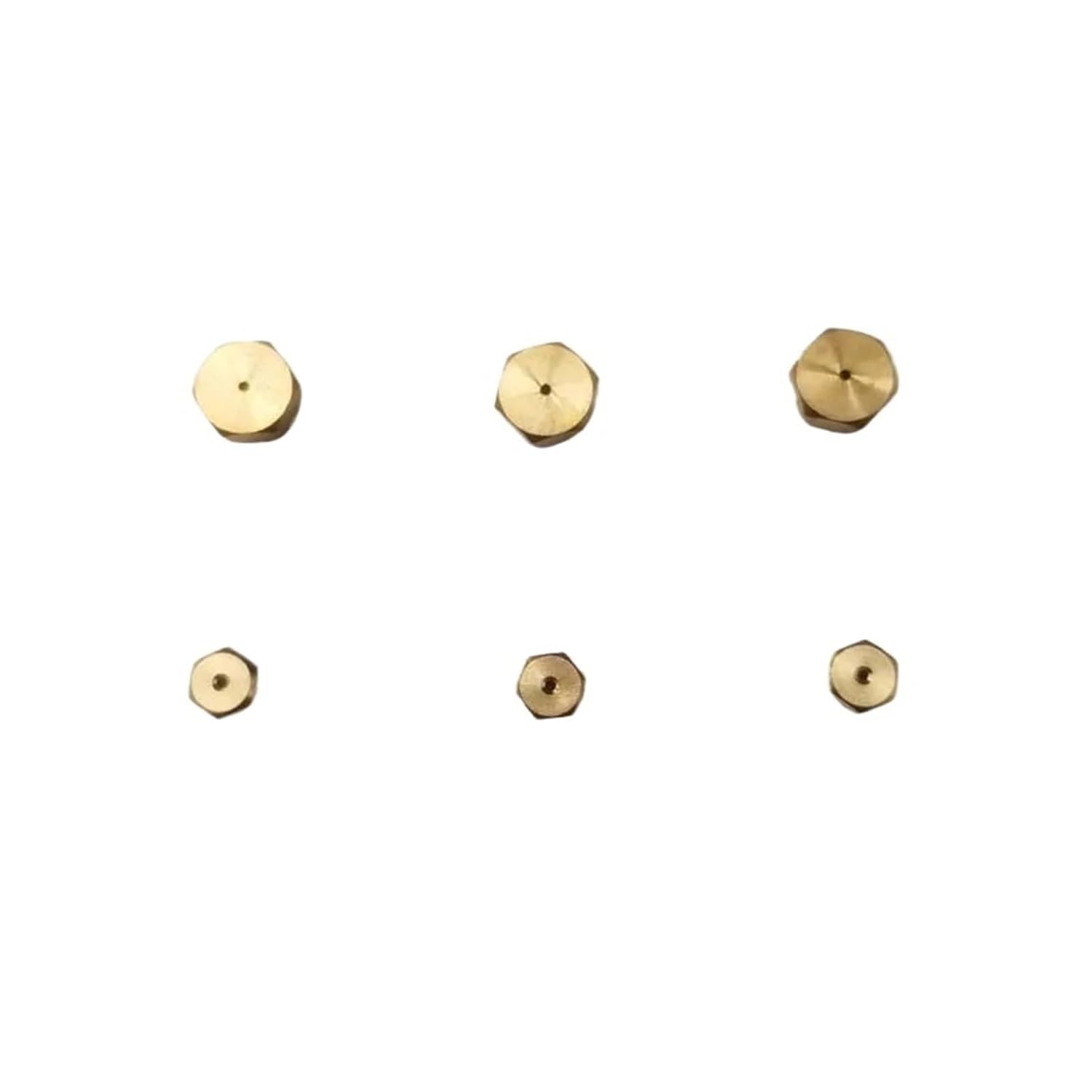 20pcs Pure Copper 1.5 Aperture M8 Nozzle for NG Gas Burner Water Heater