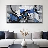 AJAZIKO Navy Blue Abstract 30×60