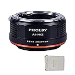 PHOLSY FTZ Lens Adapter for Nikkor AI/F/AIS/AF/AF-I/AF-S Lens Compatible with Nikon F Lens to Nikon Z Mount Camera Body Compatible with Nikon Z fc, Z30, Z9, Z8, Z6II, Z7II, Z6, Z7, Z5, Z50