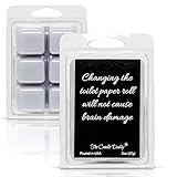 Changing The Toilet Paper Roll Won't Cause Brain Damage - White Sage & Lavender Scented Melt-...