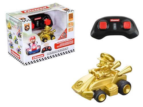 Carrera 2.4 GHz Mario Kart Mini RC Mario Gold (Paper
