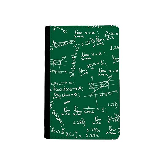Portefeuille passeport formules mathématiques et porte-carte de voyage