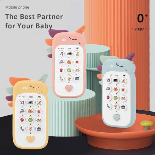 Bambebe Baby Phone Toys for 1 Year Old Boys Girls Gifts, Musical Baby Sounds Toys for Babies 12-18 Months - Image 4
