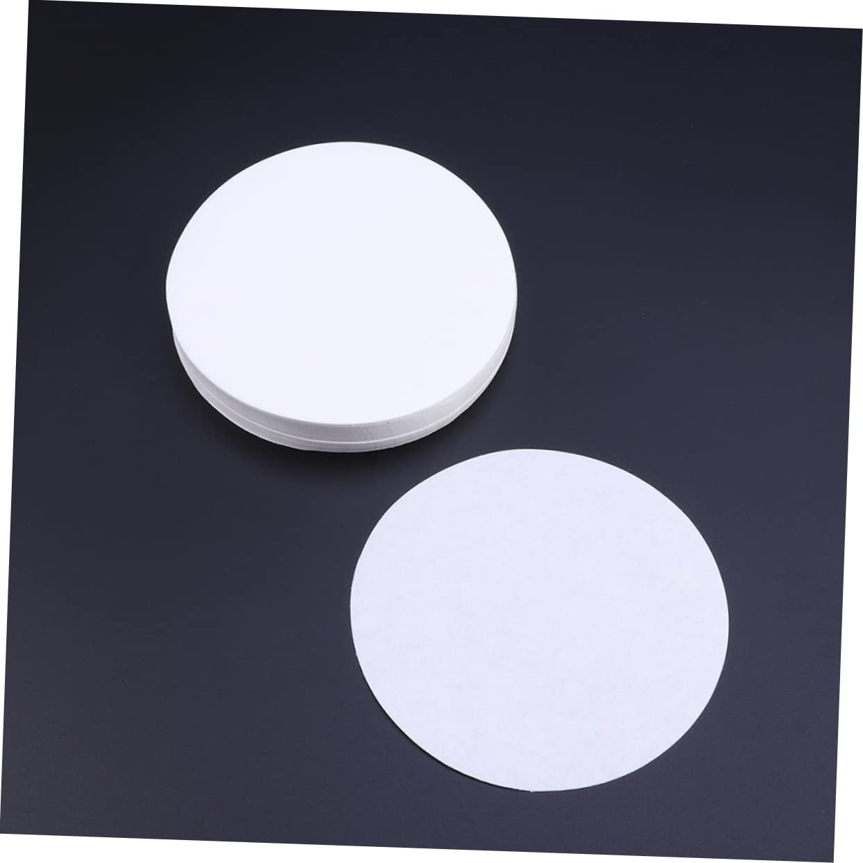 200pcs Discs Filter Papers Qualitative Filter Paper Medium Flow Rate for School Lab Use