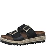 Etiqueta roja s.Oliver 5-5-27201-28, Sandalias deslizantes Mujer, Negro, 39 EU