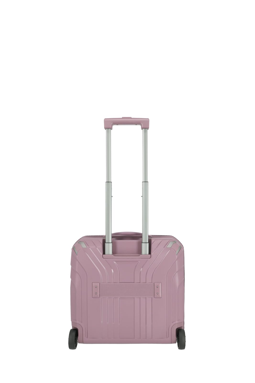 travelite 2 ruote bagaglio a mano trolley per laptop guscio rigido con fodera riciclata, ELVAA: elegante trolley business con angoli protettivi, 42 cm, 30 l