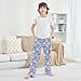 Yuiboo Sweet Dream Space Pattern Outfits Lounge Pajama Pants Comfy Loungewear Indoor Outdoor With 2 Pockets 6-8Y