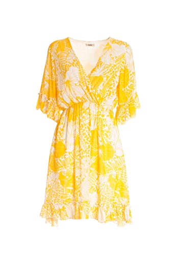 Abito Regular Mini in Fantasia Floreale