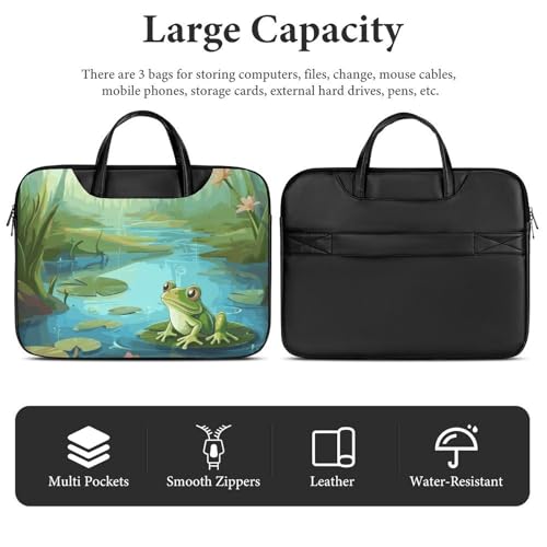 Bolso bandolera impermeable para laptop de 17 pulgadas miniatura 5