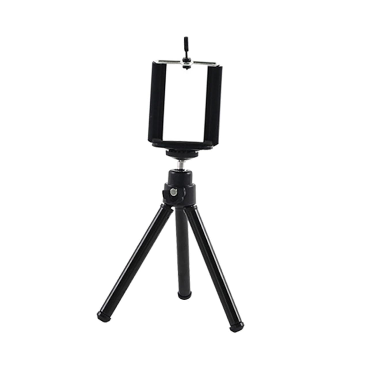 DIYEAH Retractable Mini Phone Tripod Lightweight Section Stand for Mobile Photography Compatibility for Smartphones and Small Digital Cameras
