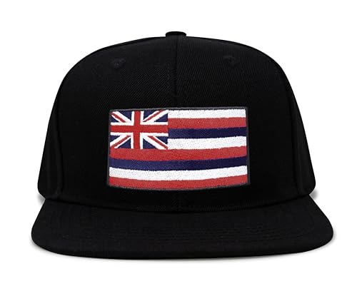 Image of International Tie State Hat for Men and Women, Adjustable Snapback Trucker Baseball Cap with Embroidered Patch