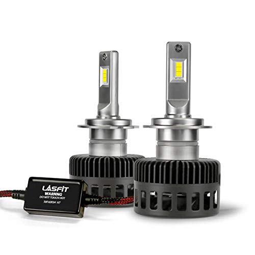 LASFIT H7 LED Bulbs Conversion Kit 8000Lm 72W Super Bright 6000K Cool White - LSplus