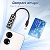 RJ45 1 Male to 3 Female LAN Splitter Cable, Ethernet Adapter for Cat5, Cat5e, Cat6, Cat7 LAN Ethernet Socket Network Connector Adapter Compatible with Routers, Set-top Boxes, Computers