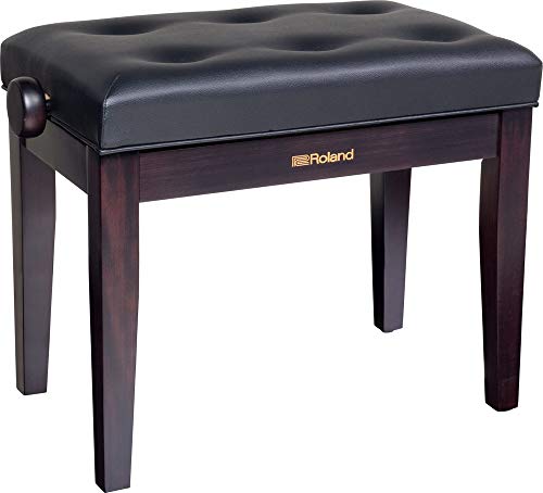 Inconnu Roland RPB-300RW Banc de Piano Finition Bois de Rose avec Assise Plastique - Les Beatles, Paul McCartney, John Lennon, RIngo Starr, George Harrison Inconnu Roland RPB-300RW Banc de Piano Finition Bois de Rose avec Assise Plastique