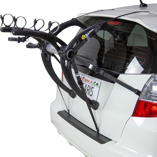 Saris Bones EX 2-Bike Trunk Rack Bicycle Carrier, Durable, Rust-F...