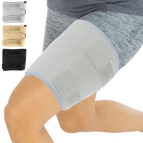 Vive Thigh Brace - Hamstring Quad Wrap - Adjustable Compression