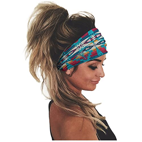 Women Boho Headband Workout Head Wraps Fashion Headbands For Girls Sports Bohemian Headwear #TOP17