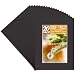 Golden State Art, Pack of 20 12x16 Black Picture Mats with White Core Bevel Cut for 8x12 Pictures