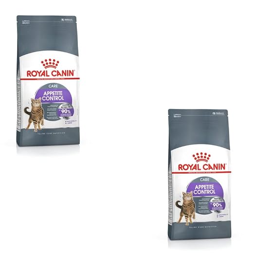 Royal Canin Appetite Control Care | Doppelpack | 2 x 400 g | Trockenfutter für ausgewachsene Katzen | Empfohlen zur Kontrolle des Bettelverhaltens | Auch für kastrierte Katzen