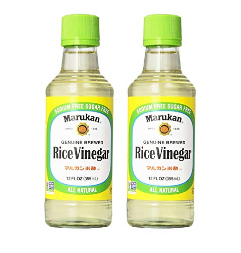 Marukan Genuine Brewed Rice Vinegar (2 Pack, Total of 24fl.oz)