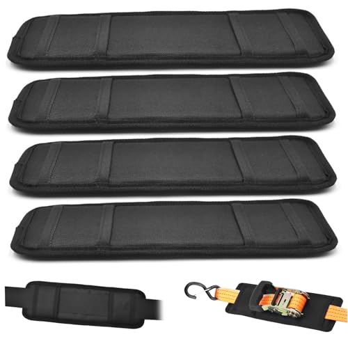 Fundas protectoras acolchadas impermeables para cinchas de camión 4