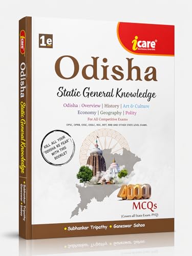 Odisha Static General Knowledge Book, 4000 MCQs, for OPSC, OPRB, ...
