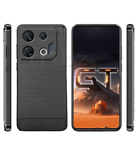 Image of Soft Flexible Hybrid Armor Back Case Cover Compatible with Infinix GT 10 Pro (Hybrid Armor)