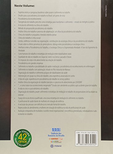 Psicodinâmica e Clínica do Trabalho - Temas, interfaces e casos brasileiros