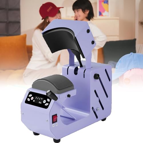 Máquina termofijadora automática para gorras 2 en 1