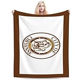 Flag of Cheyenne, Wyoming Throw Blanket for Men Women Couch Bed Sofa Throw Blanket 40'x30' Blankets