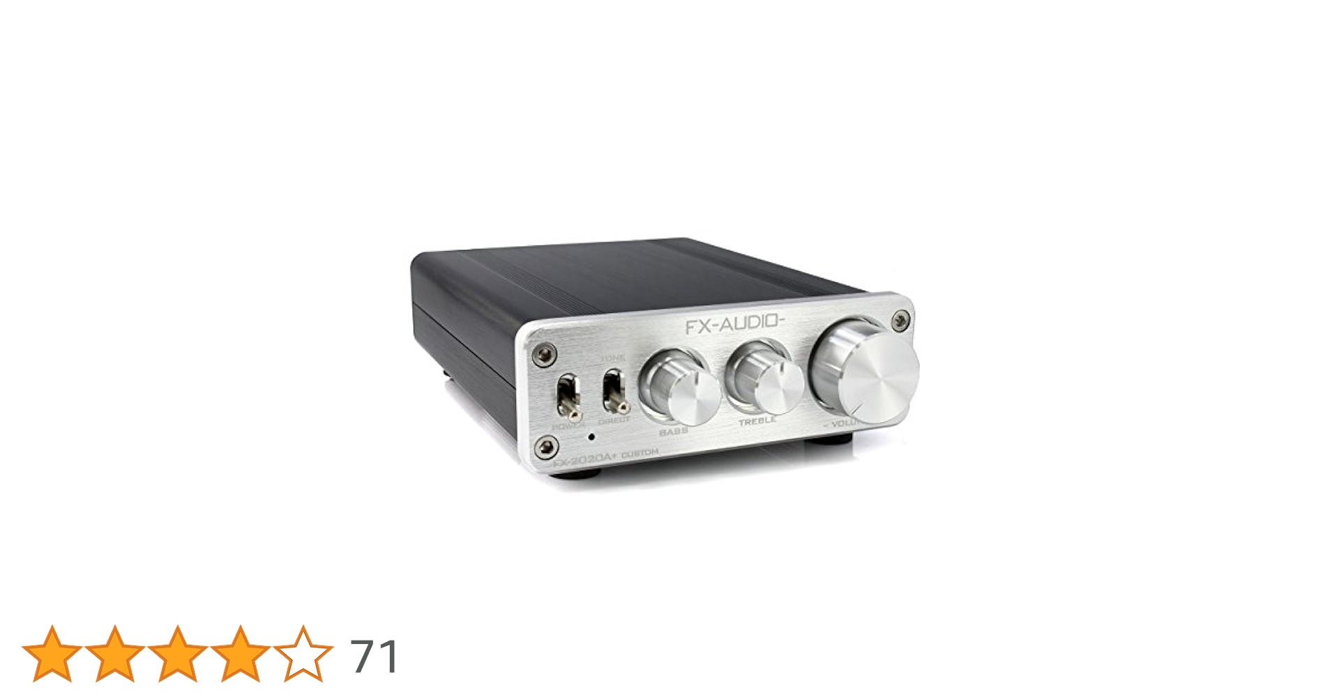FX-AUDIO FX-2020A+CUSTOM デジタルアンプ デジタル小型アンプ FX-2020A+ CUSTOMの音質をレビューします！